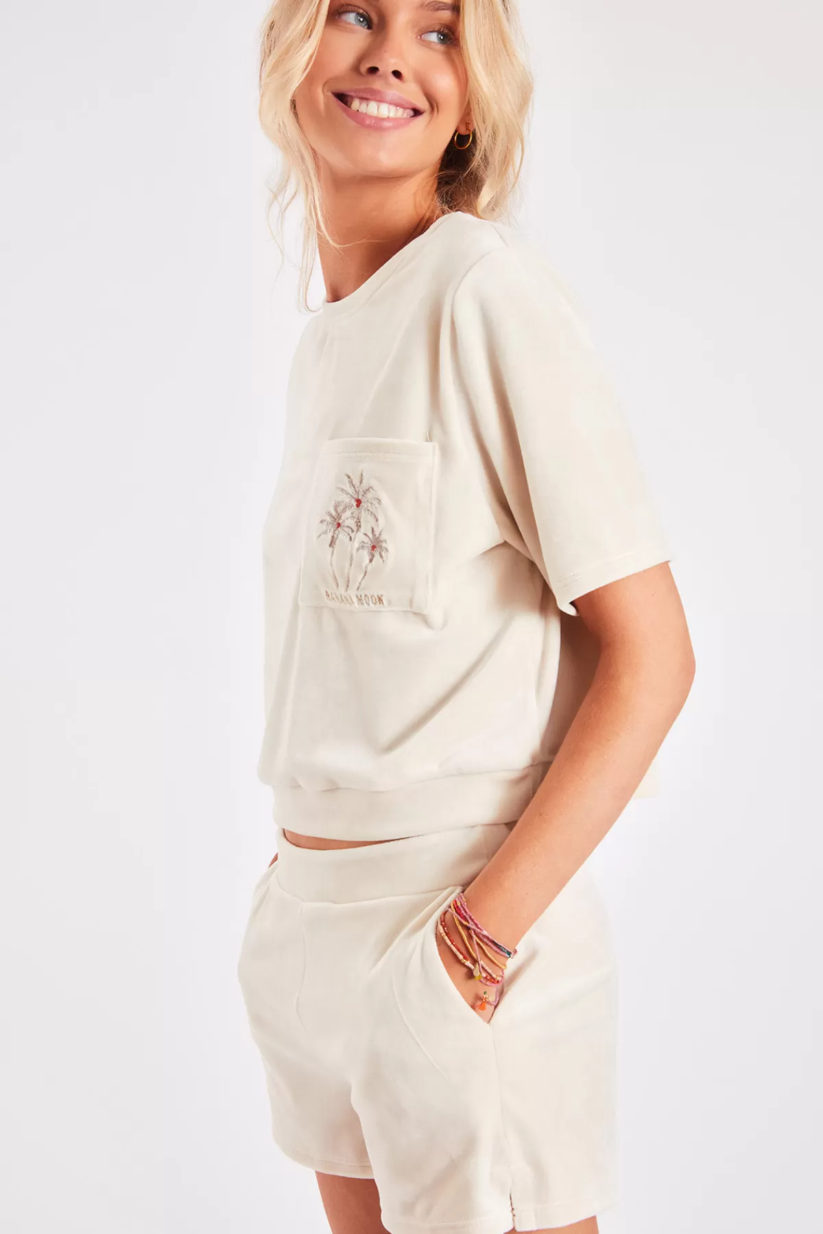 Banana Moon SHORT SCOTTY SEALAKE< Loungewear | Shortjes & Playsuits